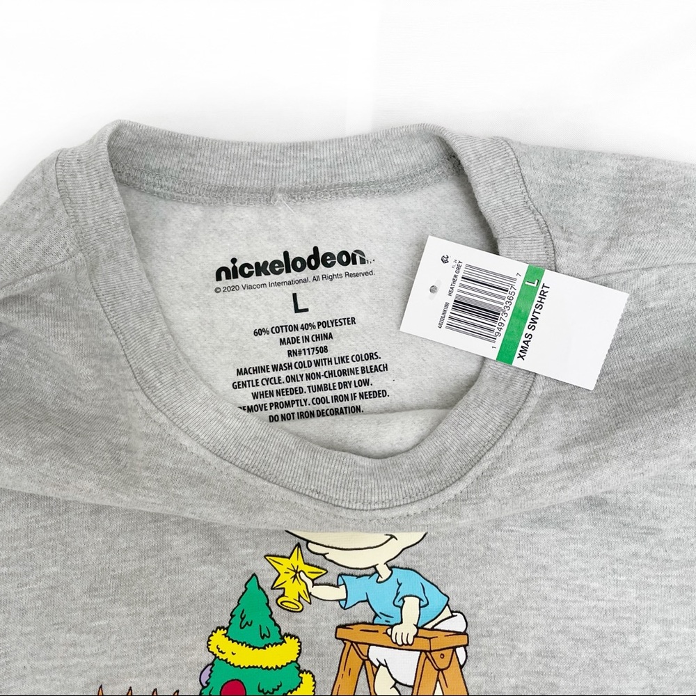RUGRATS CHRISTMAS SWEAT SHIRT - Picture 4 of 4